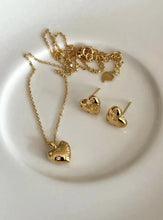 Load image into Gallery viewer, 1 Pair Casual Korean Style Heart Shape Plating Inlay Sterling Silver Zircon Ear Studs
