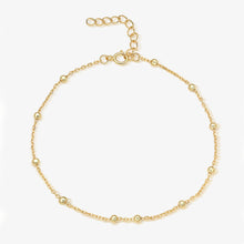 Load image into Gallery viewer, Simple Style Classic Style Solid Color Sterling Silver Plating 18k Gold Plated White Gold Plated Women&#39;s Bracelets Necklace
