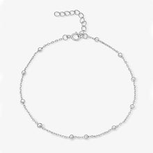 Load image into Gallery viewer, Simple Style Classic Style Solid Color Sterling Silver Plating 18k Gold Plated White Gold Plated Women&#39;s Bracelets Necklace

