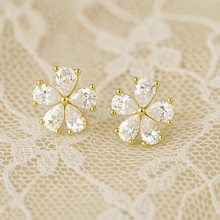 Load image into Gallery viewer, Iris Flower Earrings
