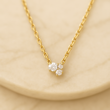Load image into Gallery viewer, Trio Diamond Necklace
