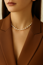 Load image into Gallery viewer, Elena Pearl Necklace
