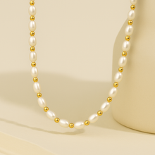 Load image into Gallery viewer, Elena Pearl Necklace

