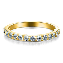 Load image into Gallery viewer, Elegant Round Sterling Silver Moissanite Rings In Bulk
