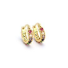 Load image into Gallery viewer, Fashion Round Sterling Silver Plating Earrings 1 Pair
