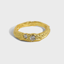 Load image into Gallery viewer, Fashion Solid Color Sterling Silver Plating Inlay Artificial Gemstones Rings 1 Piece
