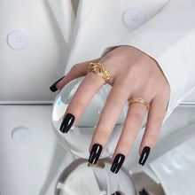Load image into Gallery viewer, Fashion Solid Color Sterling Silver Plating Inlay Artificial Gemstones Rings 1 Piece
