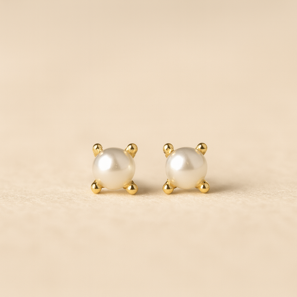 Freshwater Pearl Stud Earrings