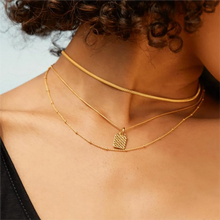 Load image into Gallery viewer, Simple Style Classic Style Solid Color Sterling Silver Plating 18k Gold Plated White Gold Plated Women&#39;s Bracelets Necklace
