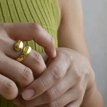 Load image into Gallery viewer, Simple Style Geometric Sterling Silver Plating Open Rings
