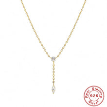 Load image into Gallery viewer, Simple Style Geometric Sterling Silver Plating Pendant Necklace
