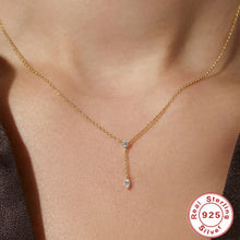 Load image into Gallery viewer, Simple Style Geometric Sterling Silver Plating Pendant Necklace
