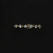 Load image into Gallery viewer, Simple Style Solid Color Sterling Silver Inlay Rhinestones Rings
