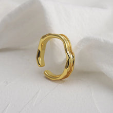 Load image into Gallery viewer, Wholesale Simple Style Geometric Sterling Silver Open Ring

